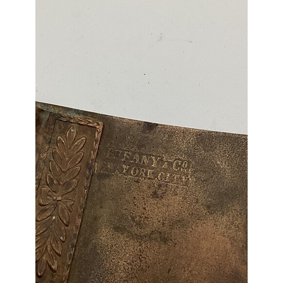 Vintage Colt Revolvers  Tiffany & Co. Brass Bronze Belt Buckle London England - Picture 3 of 5